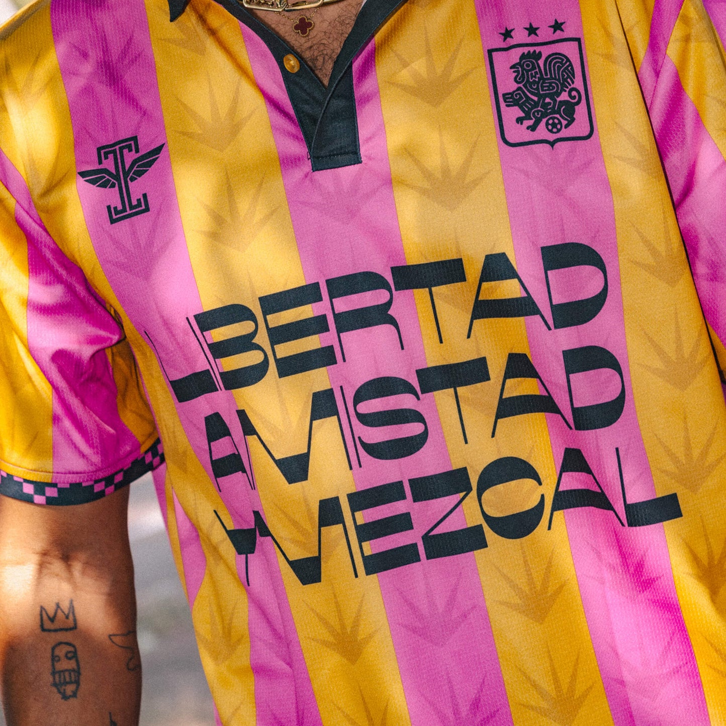 Libertad, Amistad y Mezcal Fútbol Jersey